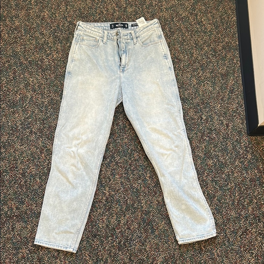 Hollister High Rise Blue Jeans Vintage Style